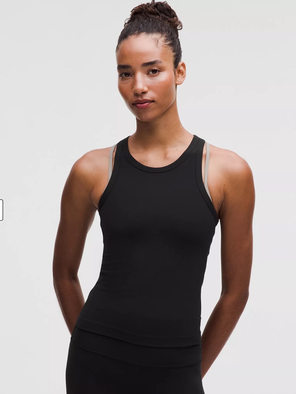 Lululemon Athletica Align Waist Length Tank Top, Black